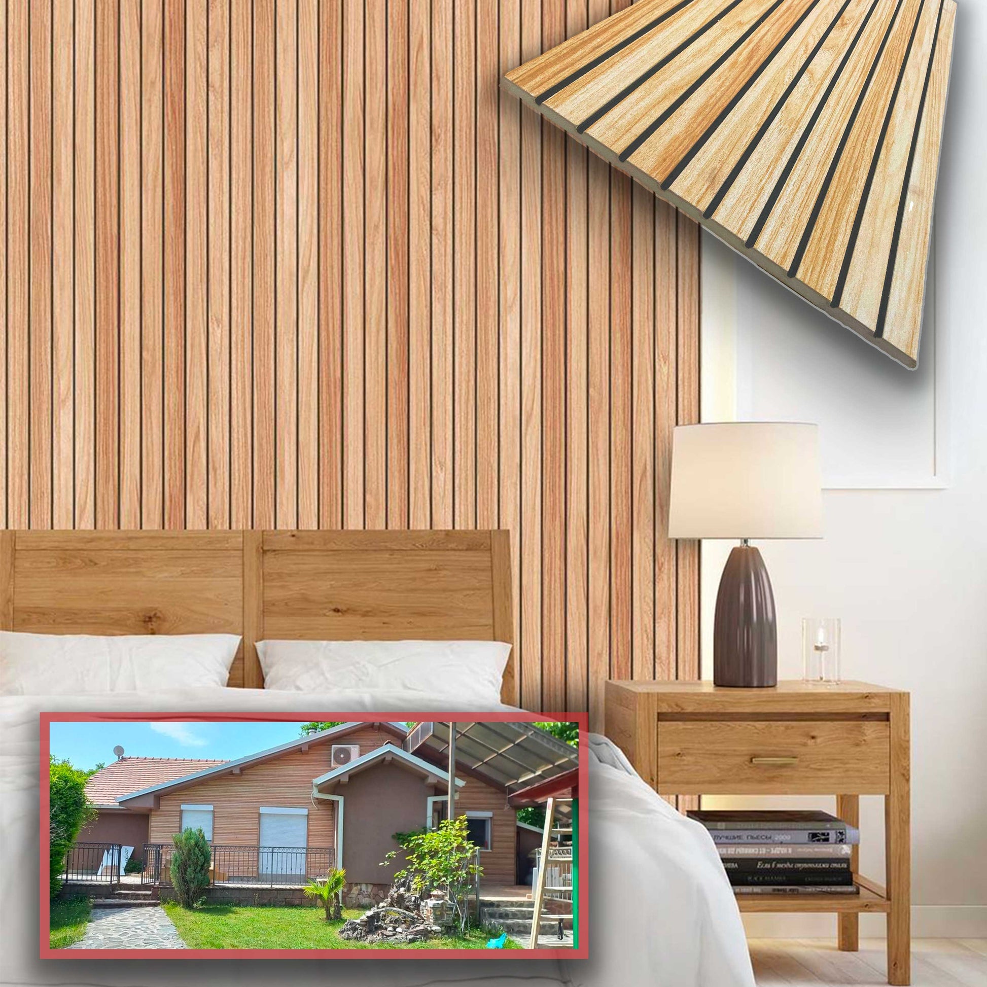 CAPPOTTO esterno - interno  isolante in STYROFOAM 3D da 2cm con sabbiatura e malta MILLERIGHE ROVERE - Eternal Parquet