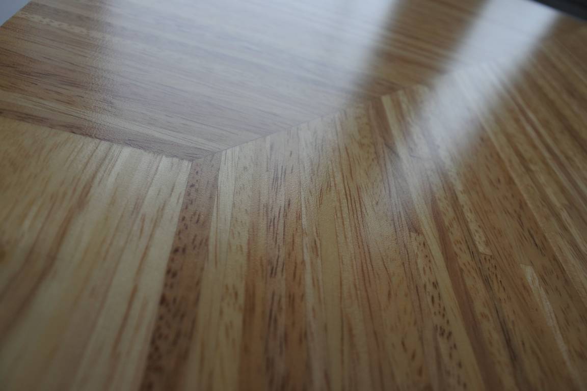 ***LOTTO STOCK*** 150 MQ parquet prefinito 390x390x14mm QUIRINALE in HEVEA classico quadrotte finline verniciato semilucido - Eternal Parquet