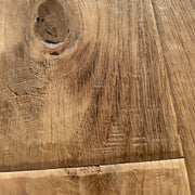 Maxilistone parquet "I MANUFATTI" quercia BIANCA Olio/Cera 12x158x600/1830 piallata e bisellata a mano - Eternal Parquet
