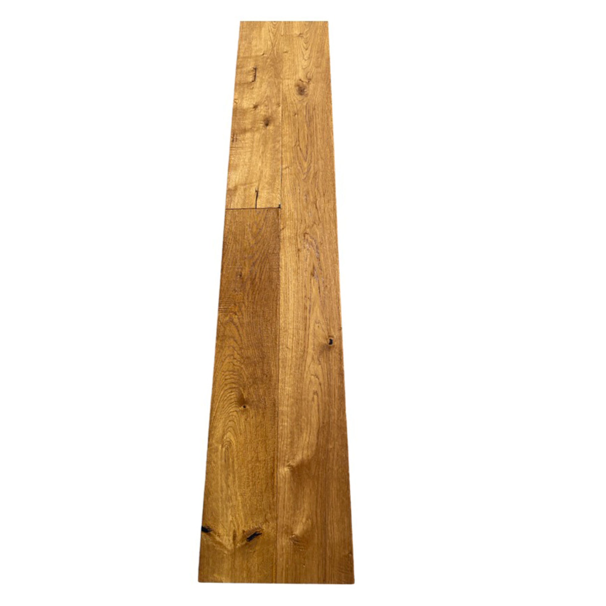Maxilistone parquet "I MANUFATTI" quercia MIELE Olio/Cera 12x158x600/1830 piallata e bisellata a mano - Eternal Parquet