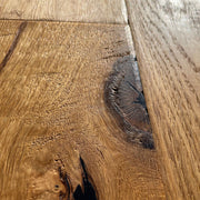 Maxilistone parquet "I MANUFATTI" quercia NATURALE Olio/Cera 12x158x600/1830 piallata e bisellata a mano - Eternal Parquet