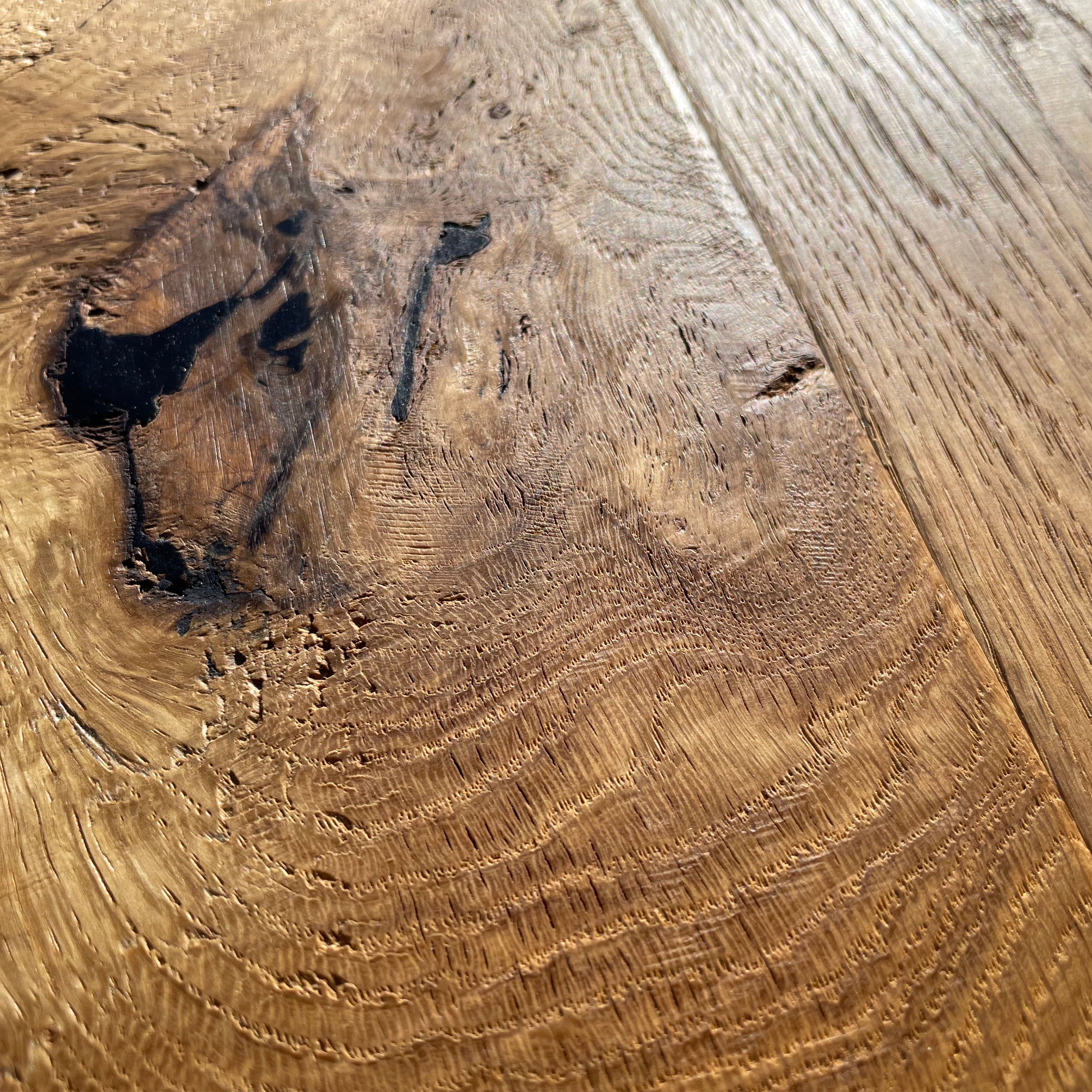 Maxilistone parquet "I MANUFATTI" quercia NATURALE Olio/Cera 12x158x600/1830 piallata e bisellata a mano - Eternal Parquet