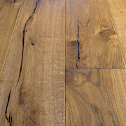 Maxilistone parquet "I MANUFATTI" quercia TERRA Olio/Cera 12x158x600/1830 piallata e bisellata a mano - Eternal Parquet