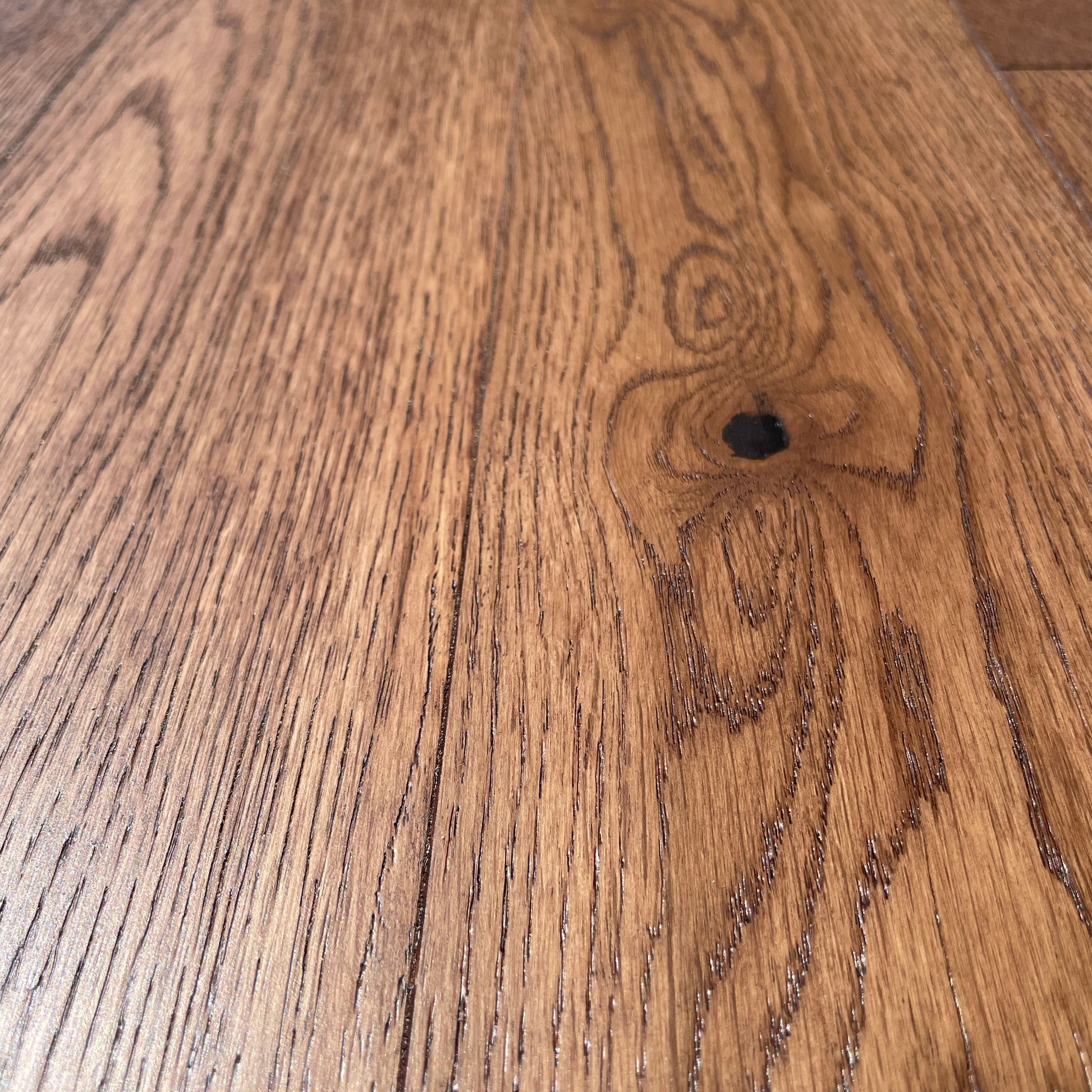 Pavimento in legno di rovere prefinito verniciato spazz. 10x125x900 linea PLANET mod. CANYON - Eternal Parquet