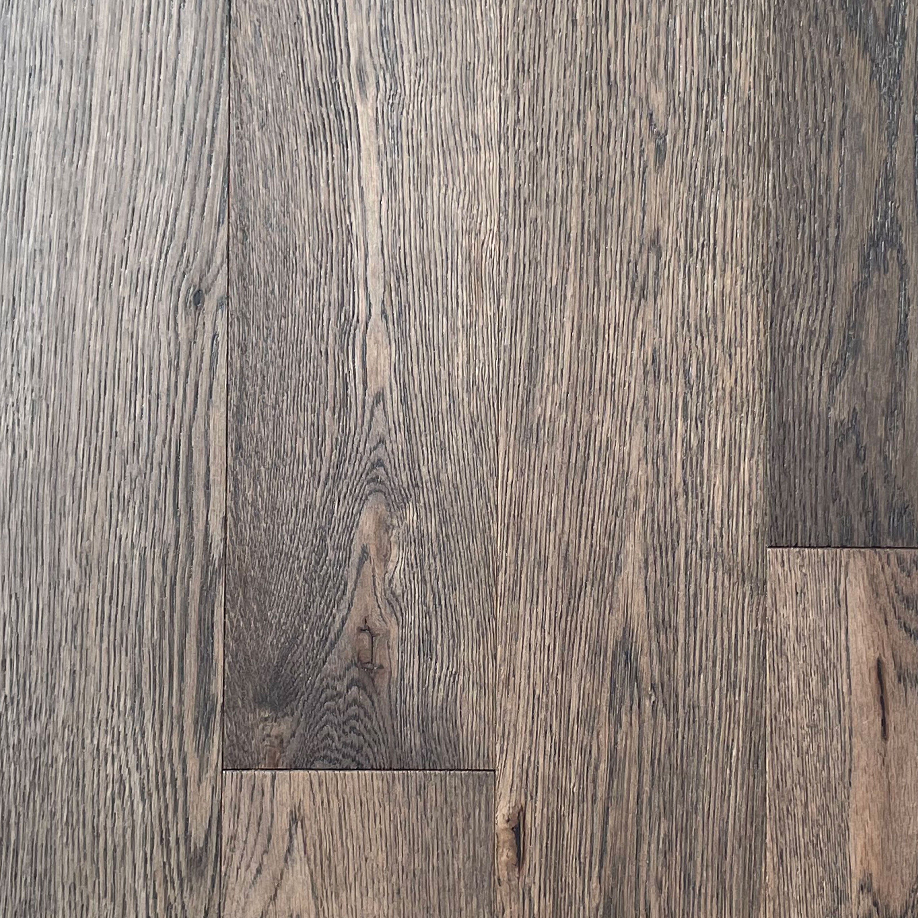 Pavimento in legno di rovere prefinito verniciato spazz. 10x125x900 linea PLANET mod. ROUGH SEA - Eternal Parquet