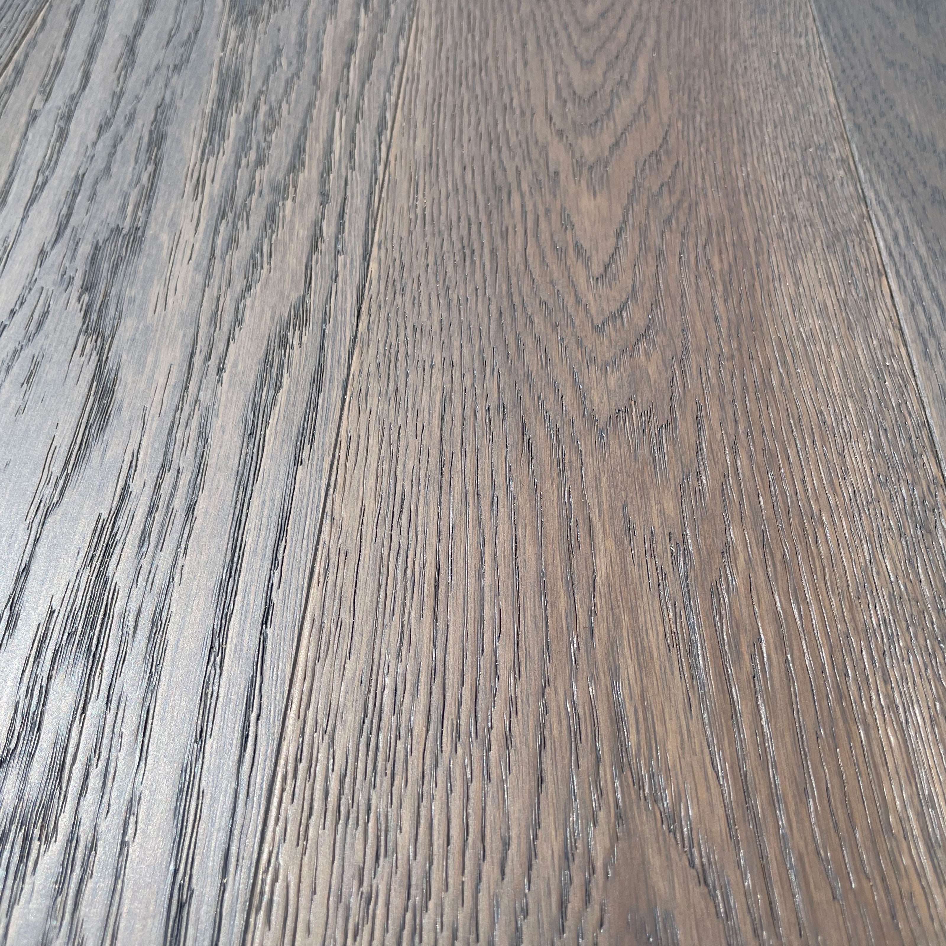 Pavimento in legno di rovere prefinito verniciato spazz. 10x125x900 linea PLANET mod. SWAMP - Eternal Parquet