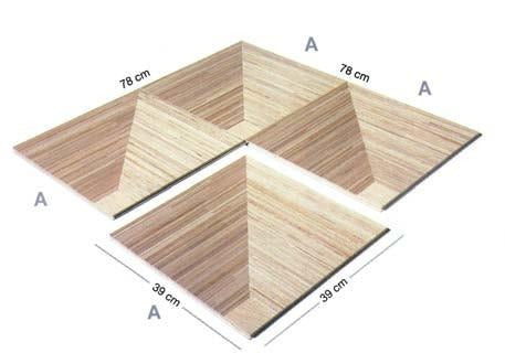 ***LOTTO STOCK*** 80 MQ parquet prefinito 390x390x14mm QUIRINALE in HEVEA classico quadrotte finline verniciato semilucido - Eternal Parquet
