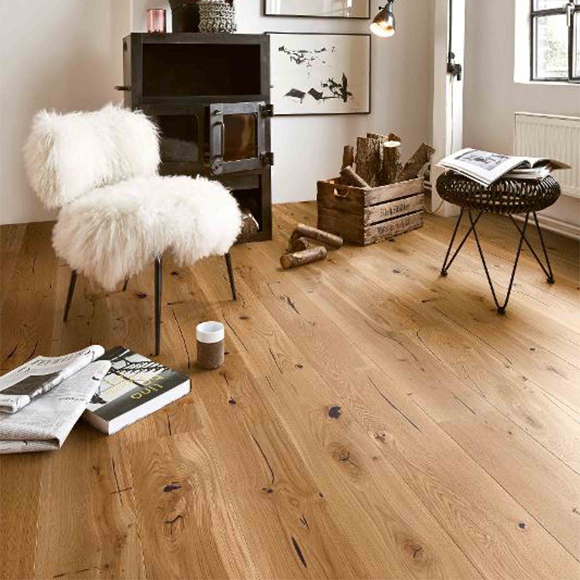 - OFFERTA AL BANCALE- MQ127 di parquet Prefinito Maxilistone  Rovere Espressivo Live Matt 181x14x2200 Click €54.90mq - Eternal Parquet