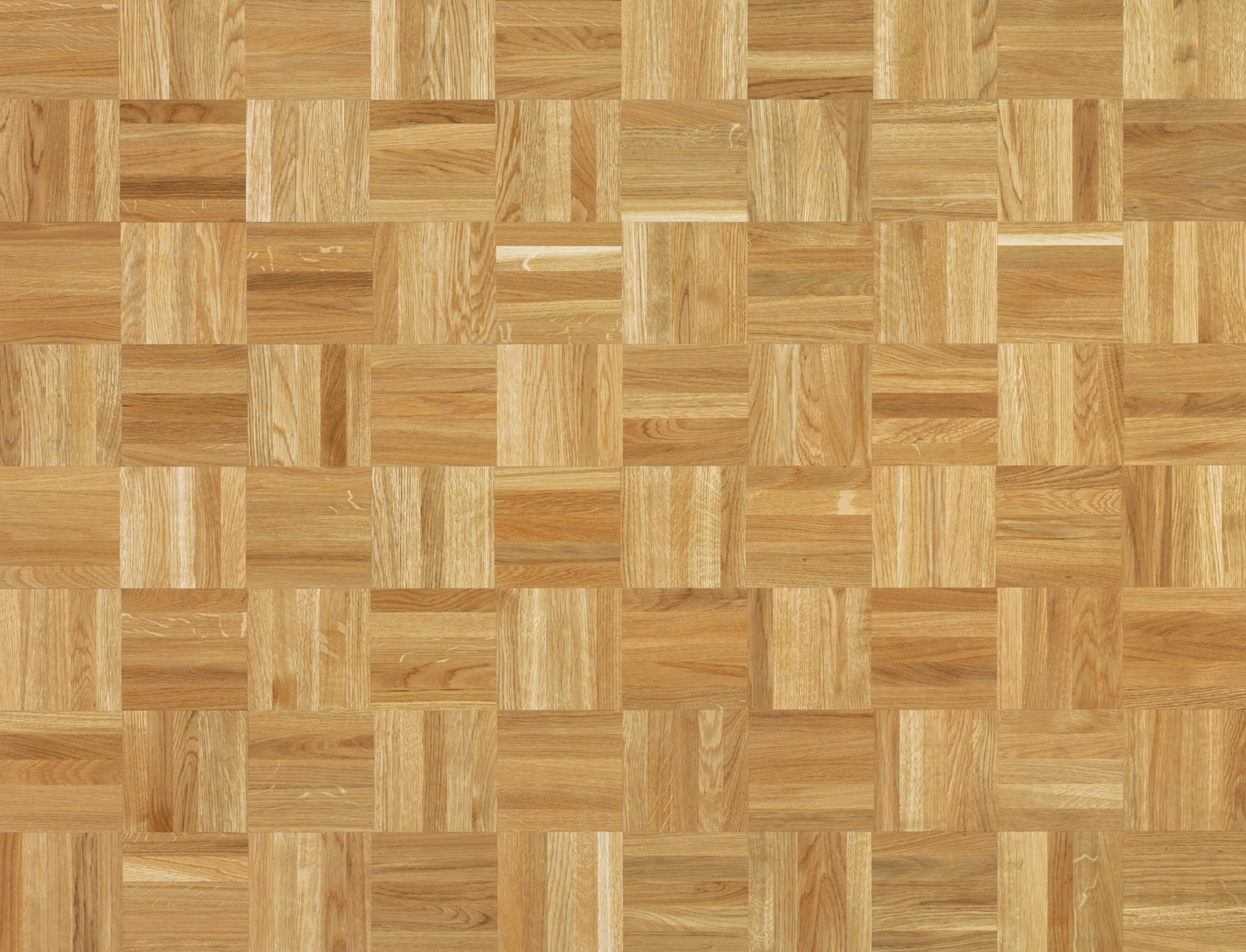 Pacco da 4,92mq di Parquet tradizionale massello  Quadrotte a mosaico grezze ROVERE 160x160x8mm  € 39.99/Mq - Eternal Parquet
