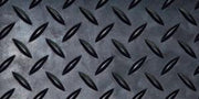 Pavimento ROMBI in gomma (EU) nero ANTISCIVOLO di alta qualità, altezza 130cm spess. mm3 - Eternal Parquet