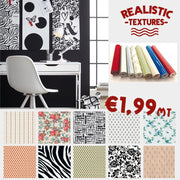 Pellicola adesiva effetto Gigli, fiori, zebra per cucine, pareti, tavoli, mobili - Eternal Parquet