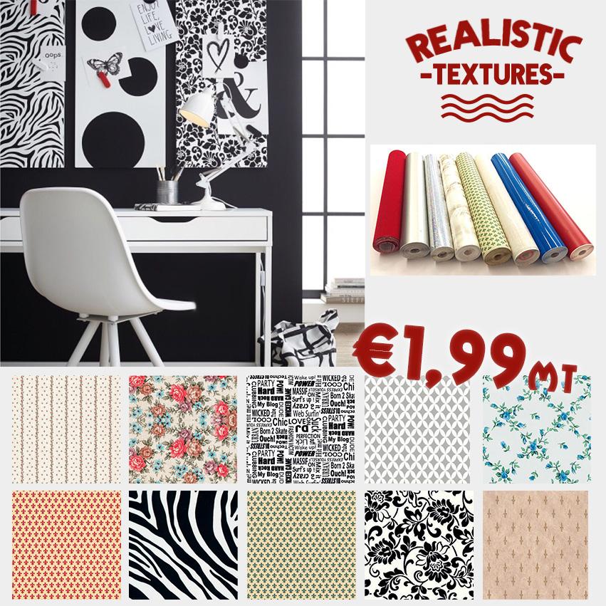 Pellicola adesiva effetto Gigli, fiori, zebra per cucine, pareti, tavoli, mobili - Eternal Parquet