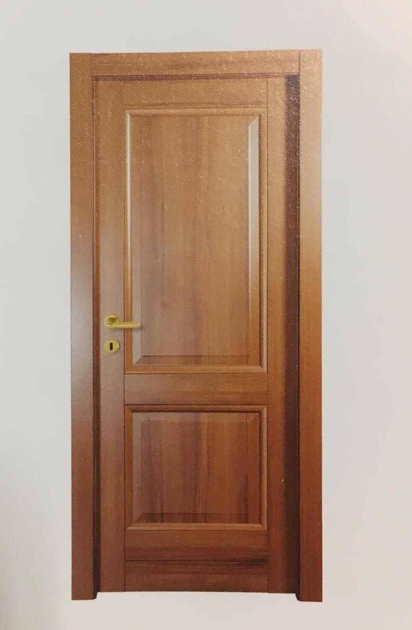 Porte Battenti G&A modello Telist T2B finitura Noce nazionale Telaio da 10,5cm - Eternal Parquet