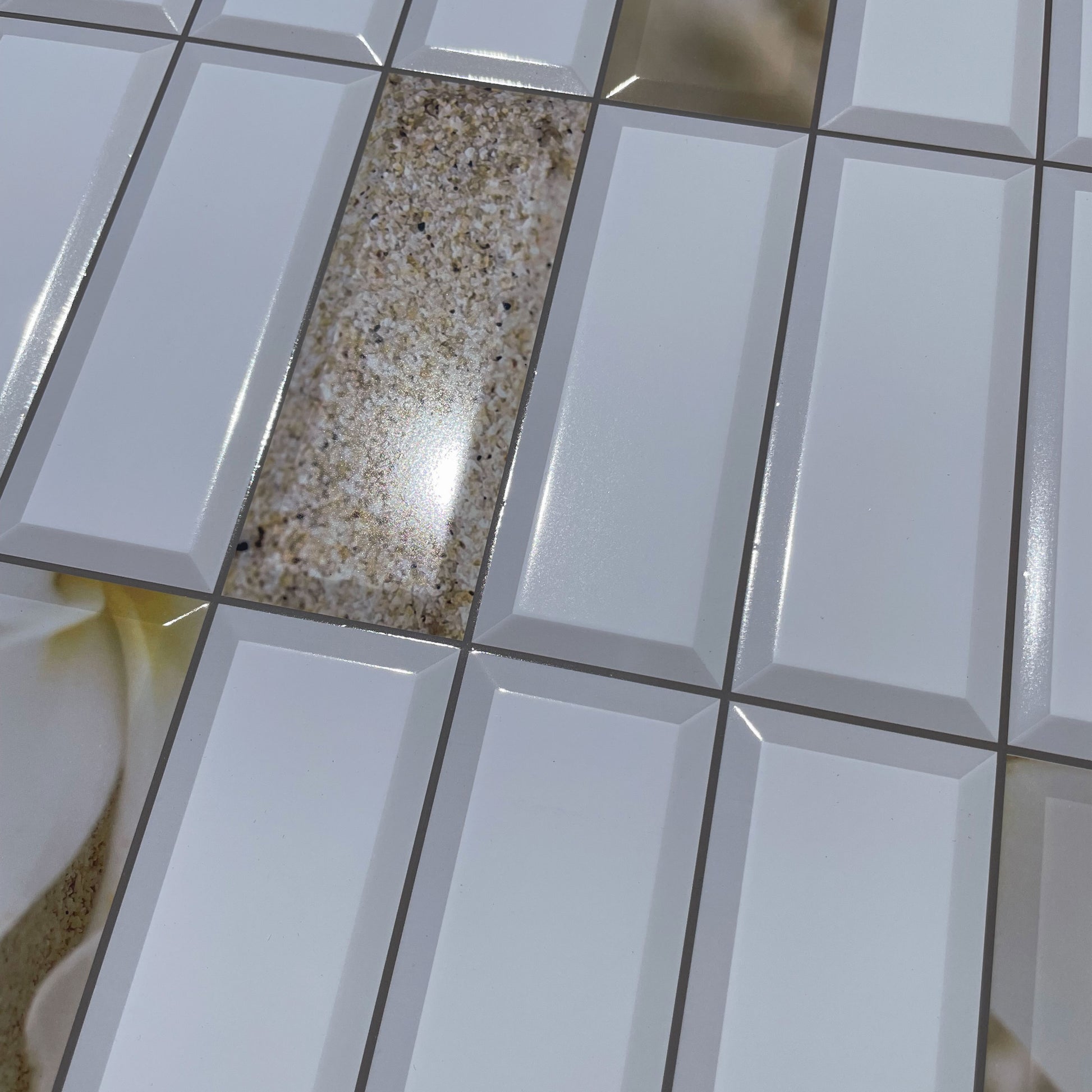 MAXI Pannelli 3D HI-RES Rivestimento a parete in PVC - PIASTRELLE ZEN- Realistici e isolanti. - Eternal Parquet