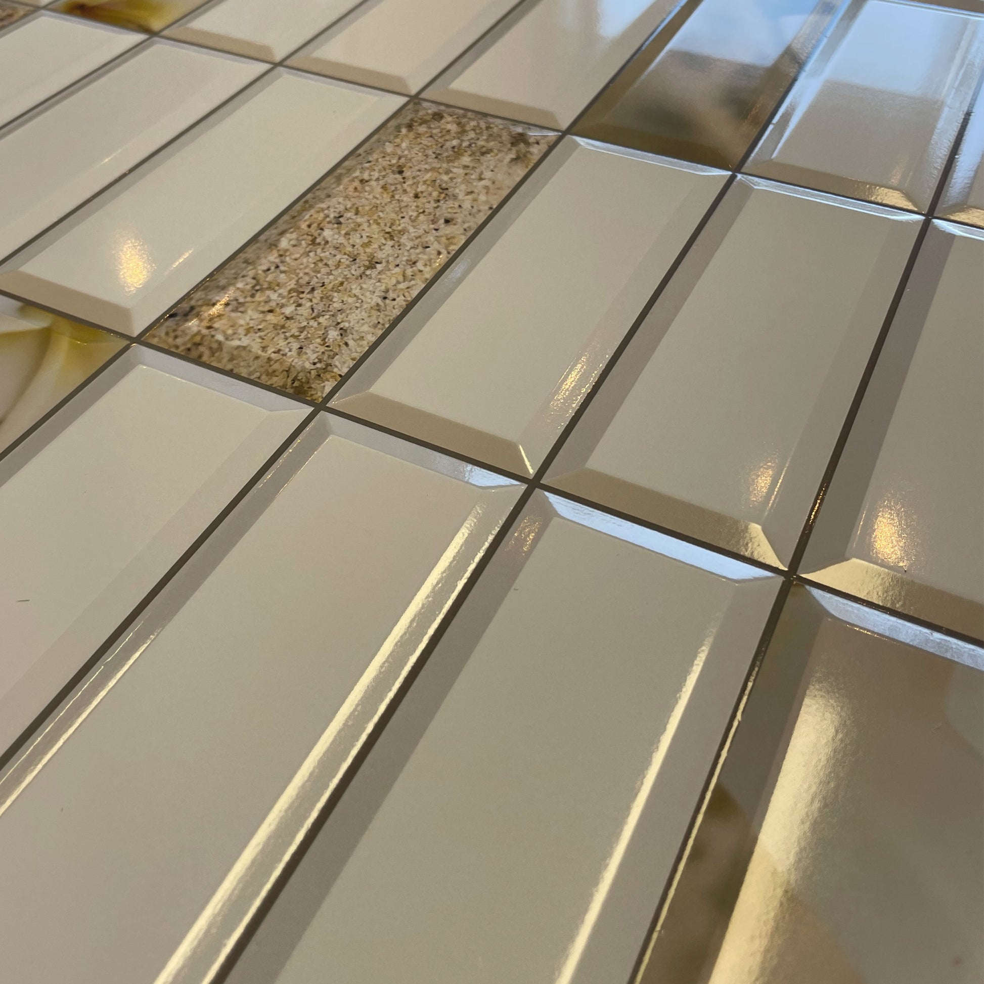 MAXI Pannelli 3D HI-RES Rivestimento a parete in PVC - PIASTRELLE ZEN- Realistici e isolanti. - Eternal Parquet