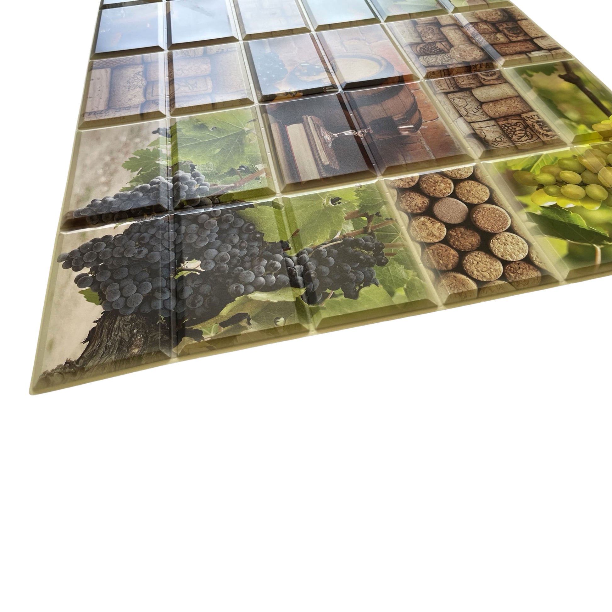 Pannelli 3D Rivestimento a parete in PVC effetto CANTINA DEI VINI Realistici e isolanti. - Eternal Parquet
