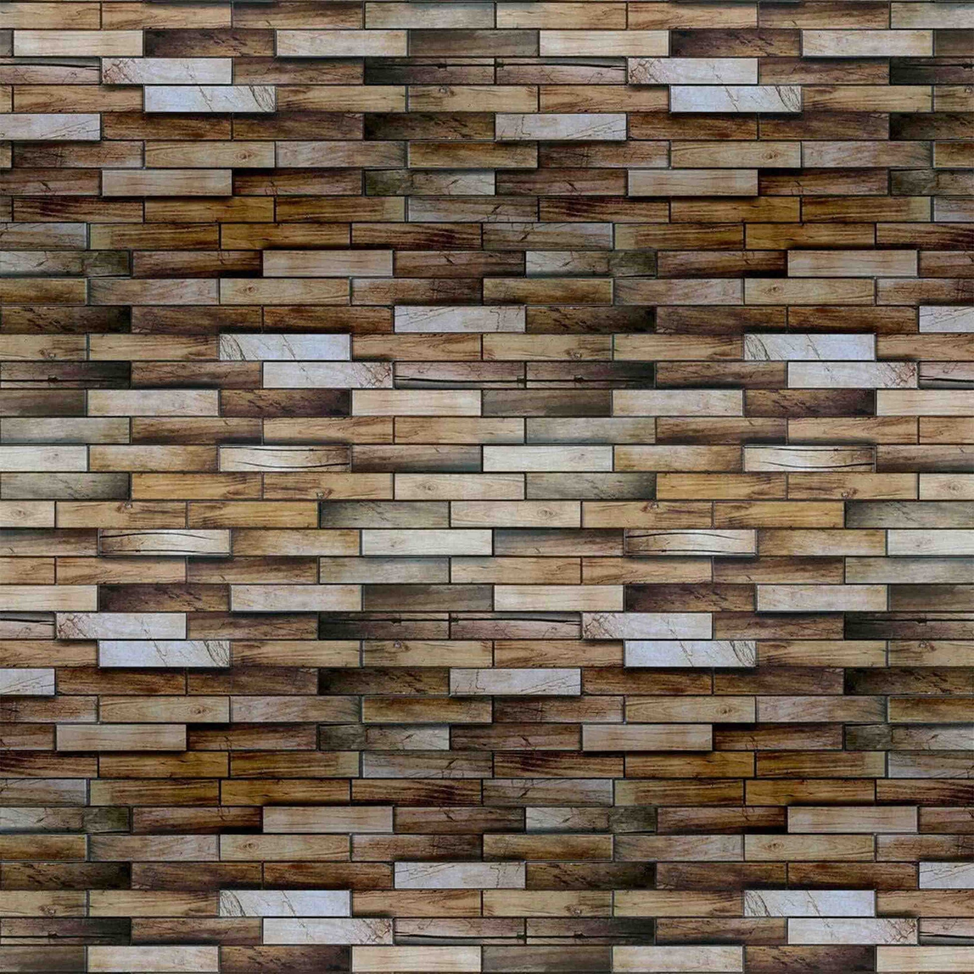 Pannelli 3D Rivestimento a parete in PVC effetto LEGNO Realistici e isolanti. - Eternal Parquet