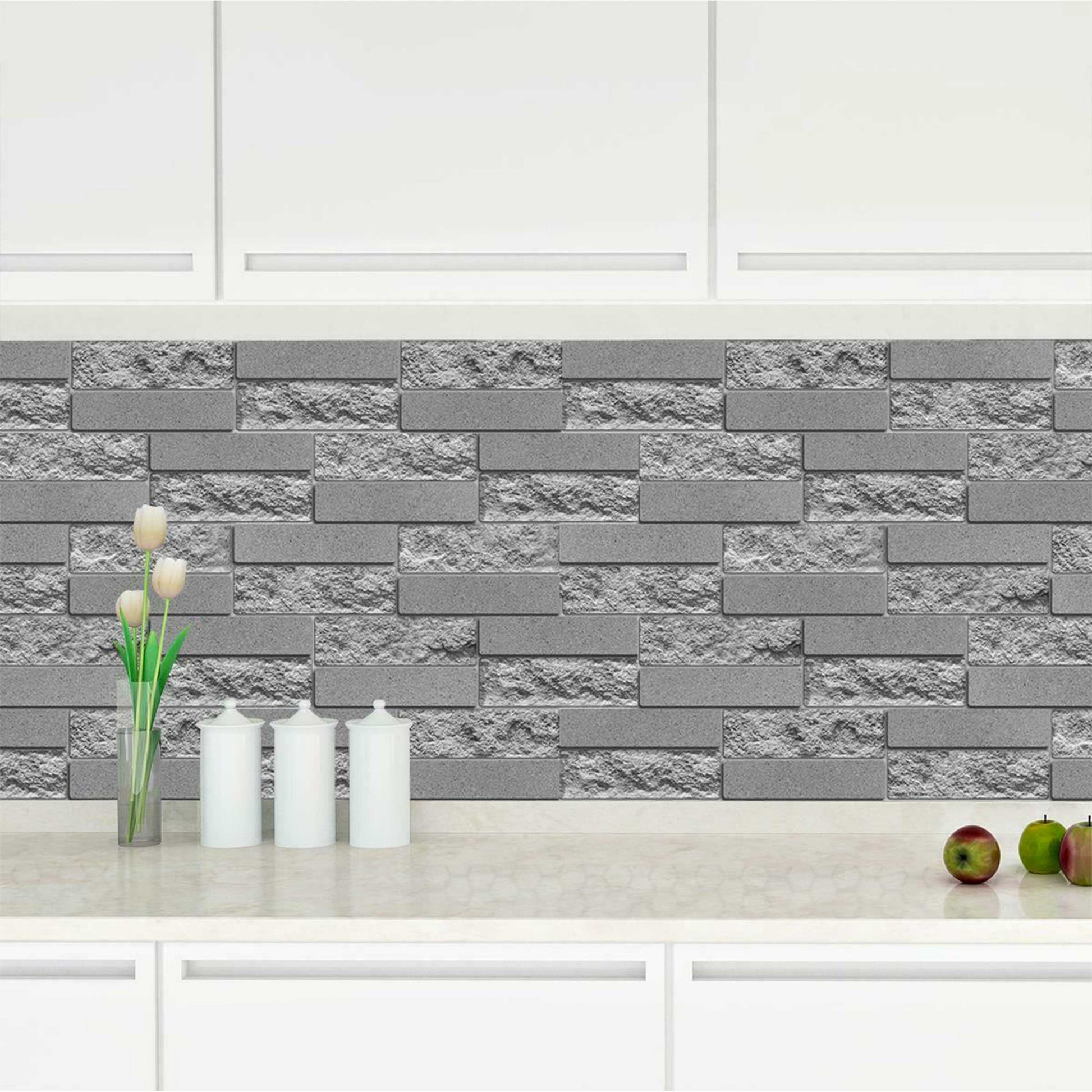 Pannelli 3D Rivestimento a parete in PVC effetto MURO DI CEMENTO Realistici e isolanti. - Eternal Parquet