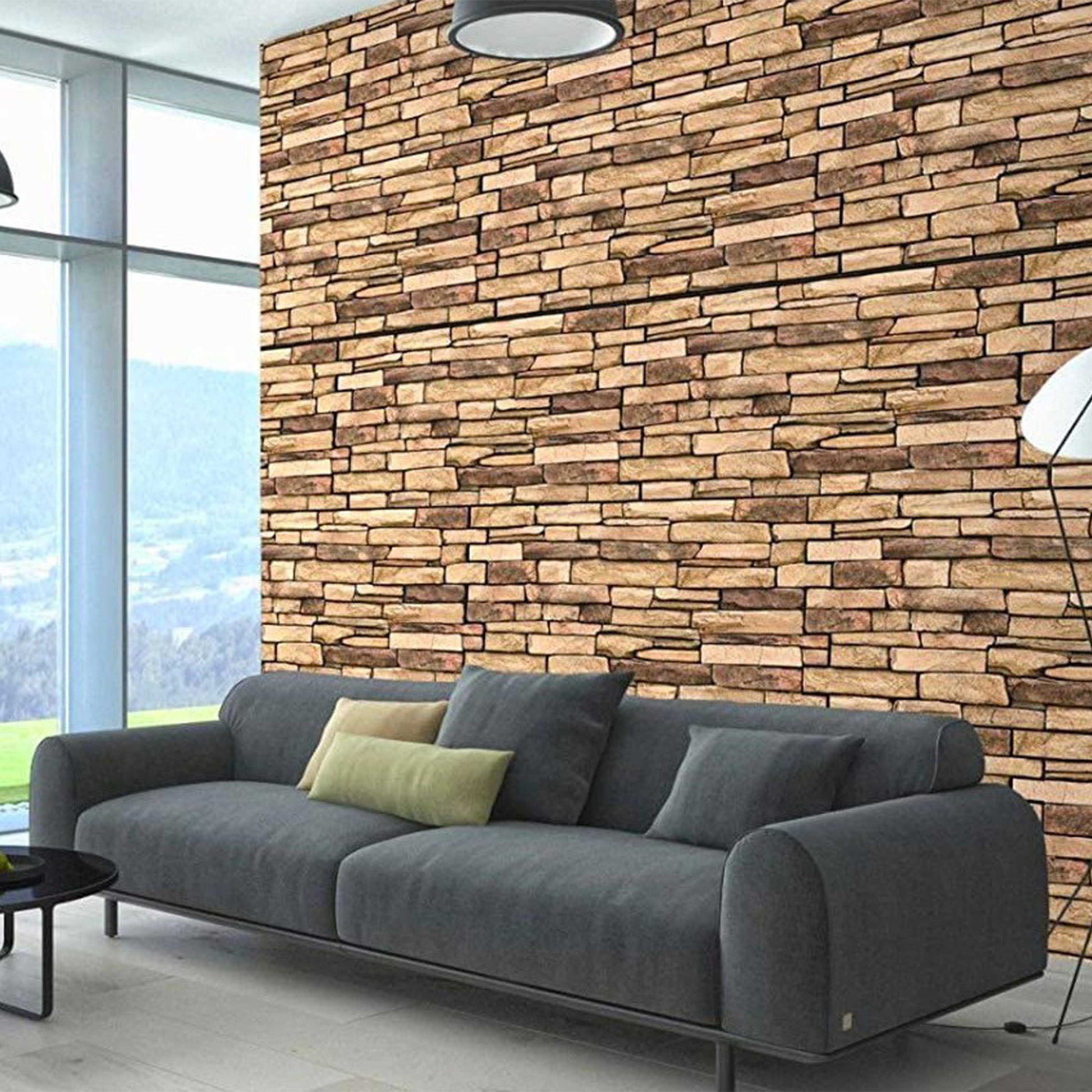 Pannelli 3D Rivestimento a parete in PVC effetto PIETRA BELLISSIMA Realistici e isolanti. - Eternal Parquet