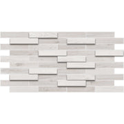 Pannelli 3D Rivestimento a parete in PVC effetto ROVERE SBIANCATO Realistici e isolanti. - Eternal Parquet
