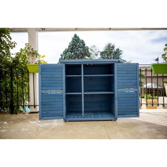 Armadio Da Giardino In Cunninghamia Impregnato 87x47x95hm BOX 0905 - Eternal Parquet