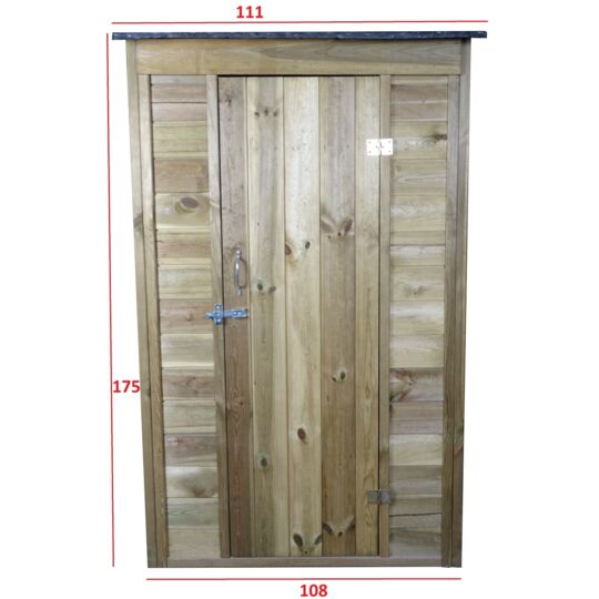 Armadio Murale A Pannelli Trattamento Autoclave 11x64x186cm ARM 1105 A - Eternal Parquet