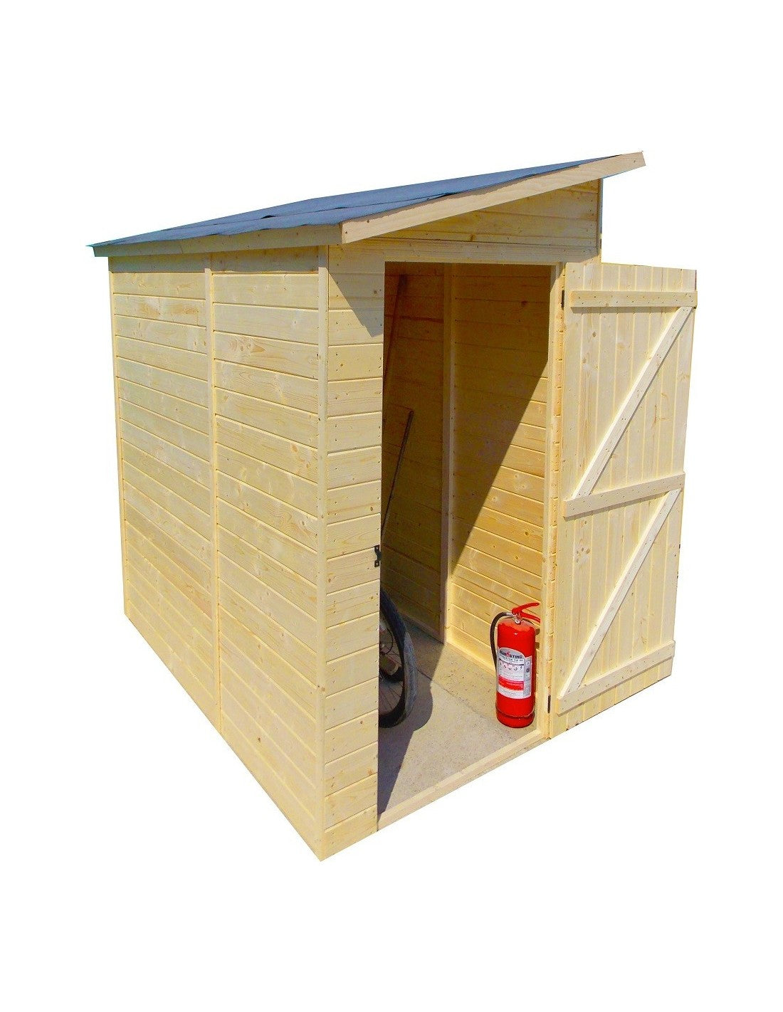 Casetta Di Legno A Pannelli Senza Pavimento Spessore 16mm 120x200cm - Eternal Parquet