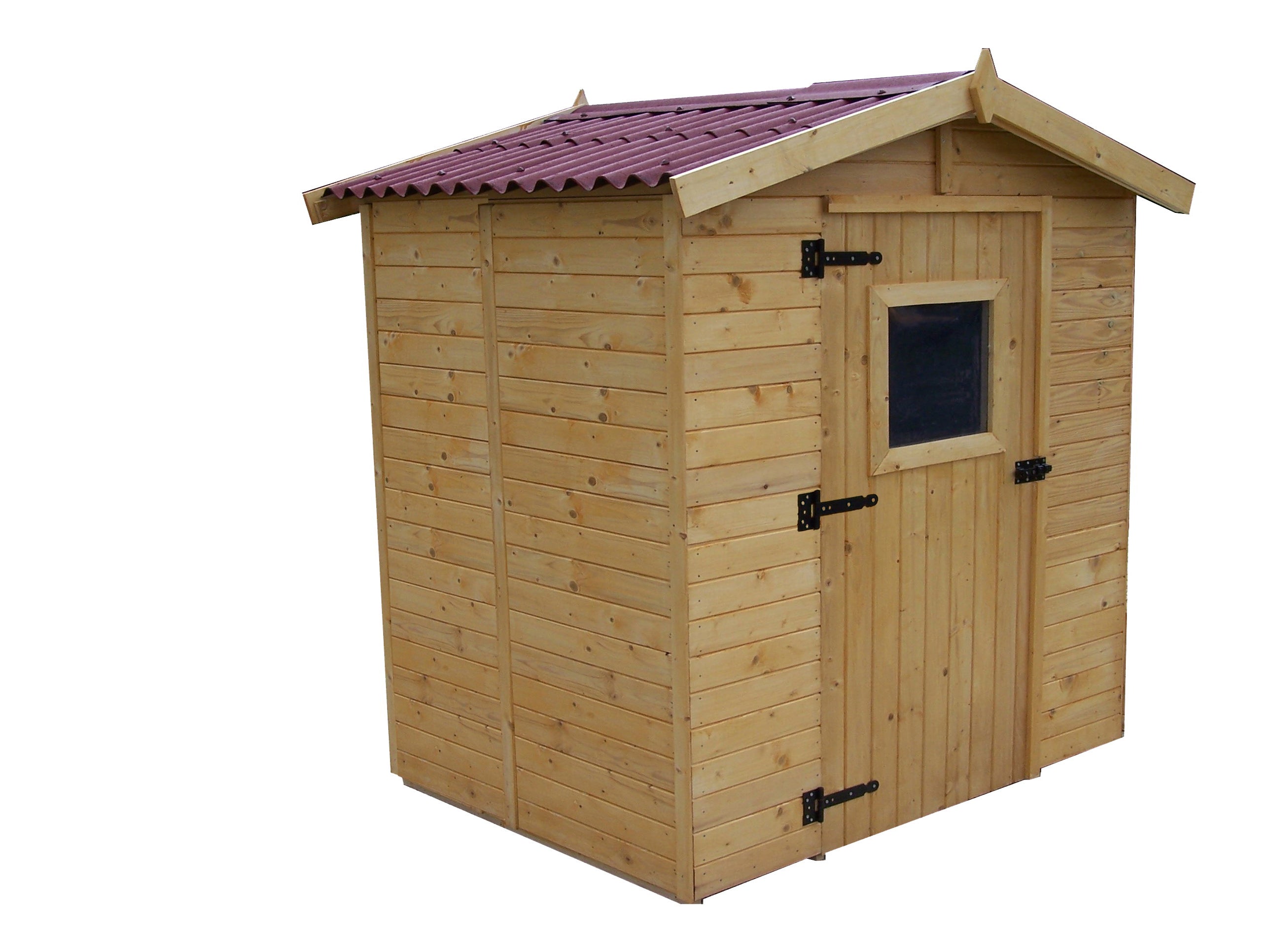 Casetta Di Legno A Pannelli Spessore 16mm Con Pavimento 160x160cm - Eternal Parquet