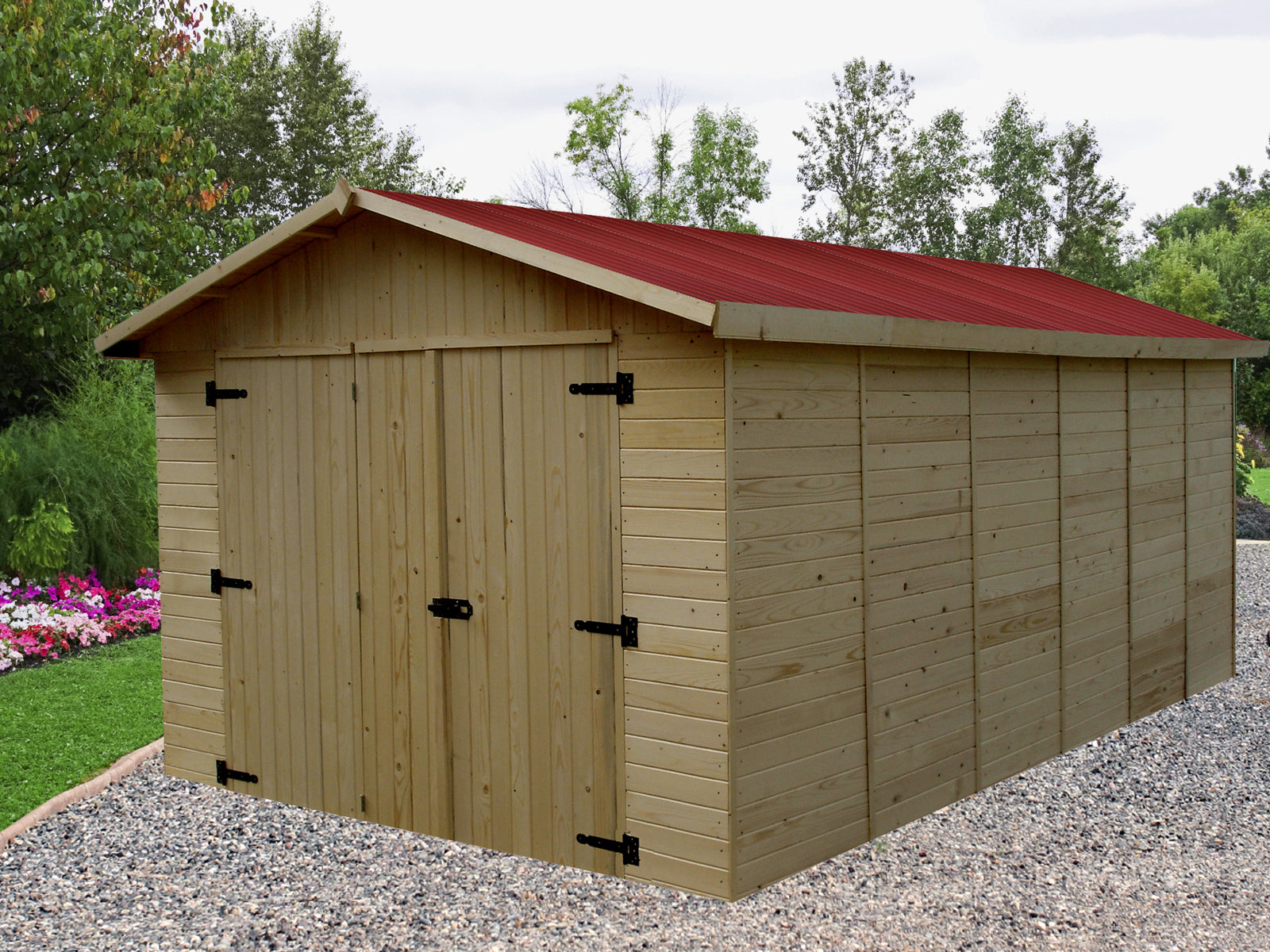 Garage A pannelli Senza Pavimento 280x40cm ED 2848 N - Eternal Parquet