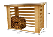 Legnaia Con Pareti Ad Incastro Non Trattata 236x119x167cm - Eternal Parquet