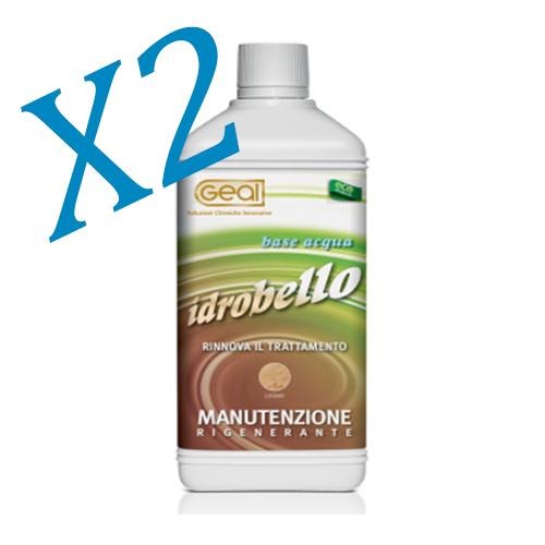 Manutenzione rigenerante protezione del Sistema a Impregnazione 2X1L Geal IDROBELLO Prezzo Offerta - Eternal Parquet