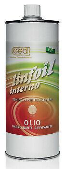 Olio 1L Geal Linfoil Interno impregnante ravvivante per trattamento pavimenti - Eternal Parquet