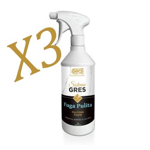 Pulitore fughe Pulisce le fughe annerite dallo sporco e dal calpestio 3X0.75L Geal FUGA PULITA Prezzo Offerta - Eternal Parquet
