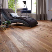 OFFERTA AL MQ di PARQUET LISTONI GIGANTI WILDEICHE 14x190x1900 (3mm nobile) rovere Spazzolato Oliato naturale Antichizzato Bisellato (posa incollata o flottante, incastro click) - Eternal Parquet