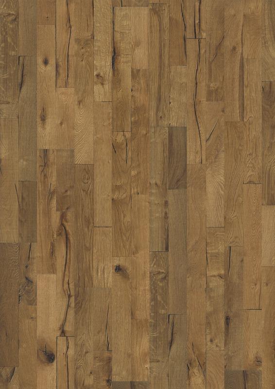 Maxilistone prefinito KAHRS DA CAPO COLLECTION modello "DECORUM" Country BILISTA in rovere lavorato interamente a mano, spazzolato,raschiato a mano,piallato, nodi ed incrinature, bisellato, olio naturale