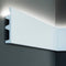 MEGA STOCK***76ml палет от LED корпусна таванна рамка в ПОЛИМЕРИ 142x25 White