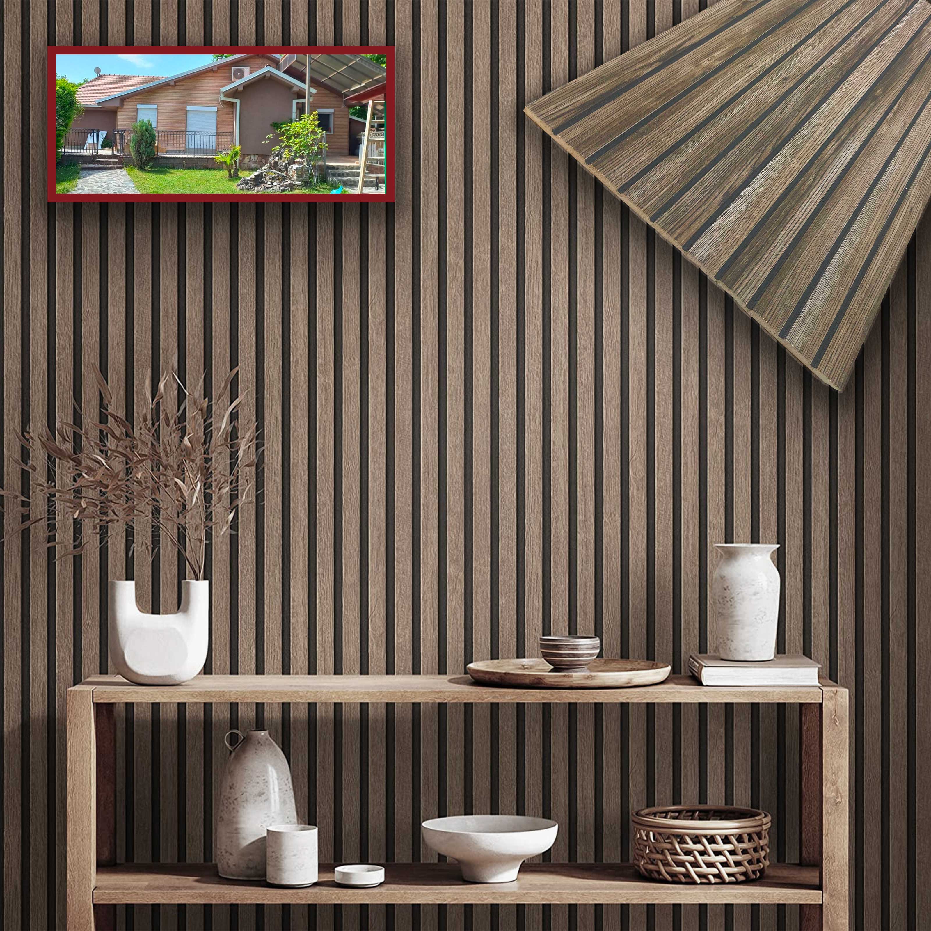 CAPPOTTO esterno - interno  isolante in STYROFOAM 3D da 2cm con sabbiatura e malta MILLERIGHE Grigio - Eternal Parquet