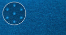 Moquette Pavimento agugliato ROTOLO DA 60 METRI QUADRATI idoneo per esterno da 8mm con peduncoli per il drenaggio ed il grip, adatto a barche, piscine, terrazzi, giardini, piazzali, fiere. BLU e VERDE - Eternal Parquet