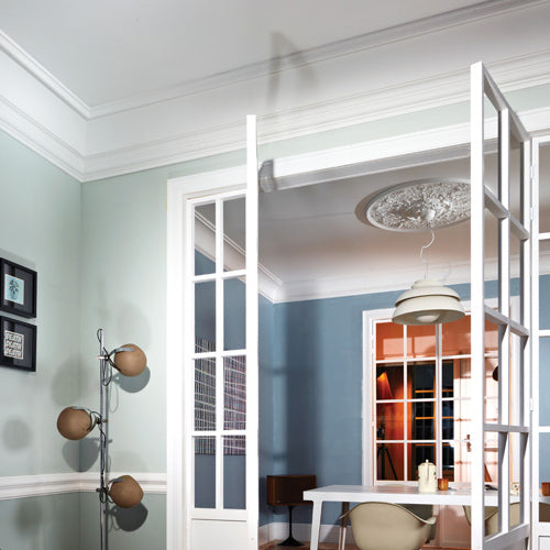 ML 12 di Cornice SOFFITTO/PARETE in DUROPOLIMERO (C336) 200X27X26 - Eternal Parquet