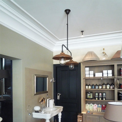 ML 12 di Cornice SOFFITTO/PARETE in DUROPOLIMERO (C336) 200X27X26 - Eternal Parquet