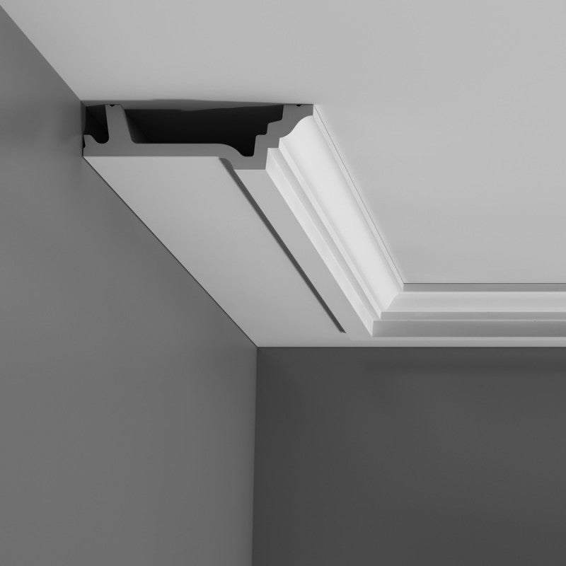 ML 16 di Cornice SOFFITTO/PARETE in DUROPOLIMERO (C305) 200X4,5X15 - Eternal Parquet