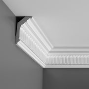 ML 20 di Cornice SOFFITTO/PARETE in DUROPOLIMERO (C304) 200X12X7 - Eternal Parquet