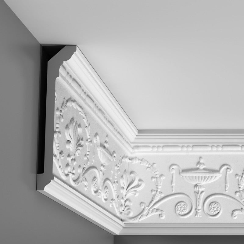 ML 20 di Cornice SOFFITTO/PARETE in DUROPOLIMERO (C308) 200X25X6 - Eternal Parquet