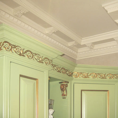 ML 24 di Cornice SOFFITTO/PARETE in DUROPOLIMERO (C307) 200X19X19 - Eternal Parquet