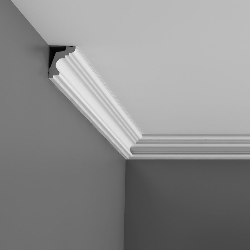 ML 32 di Cornice SOFFITTO/PARETE in DUROPOLIMERO (C322) 200X5X4 - Eternal Parquet