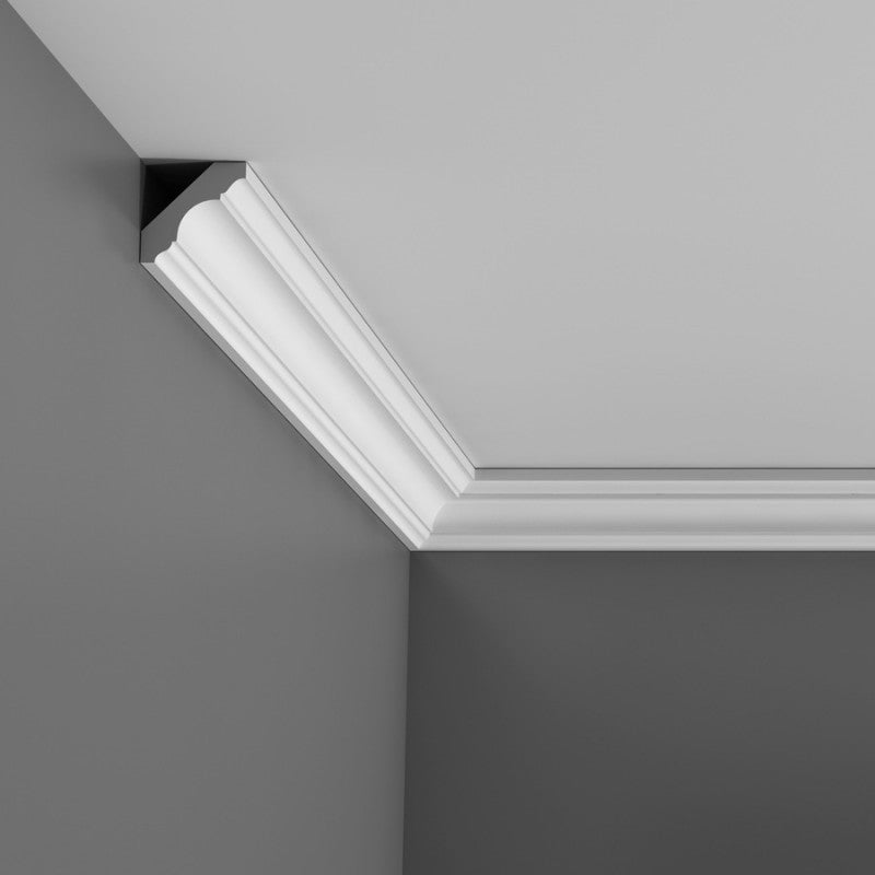 ML 48 di Cornice SOFFITTO/PARETE in DUROPOLIMERO (C215) 200X4,5X4,5 - Eternal Parquet