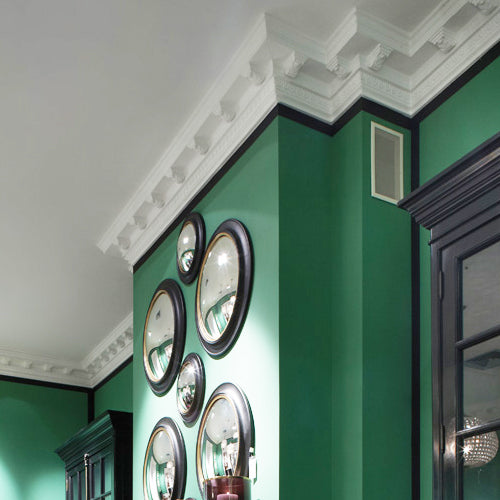 N.30 capitelli per Cornice SOFFITTO/PARETE in DUROPOLIMERO (C307A) 7,5X9,5X4 - Eternal Parquet