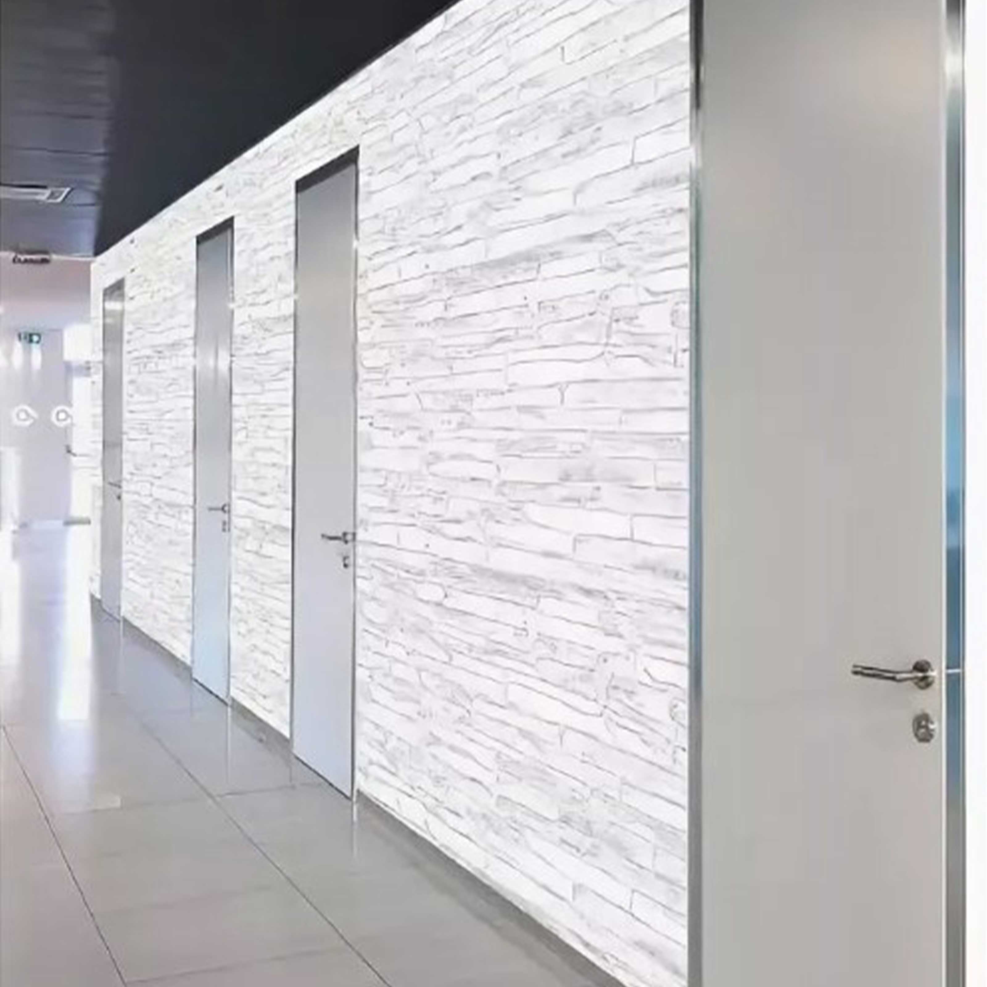 Pannelli 3D Rivestimento a parete in PVC effetto QUARZITE BIANCA Realistici e isolanti. - Eternal Parquet