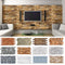 Pannelli 3D Rivestimento a parete in PVC effetto pietra,mattoni,ceramiche, legno Realistici e isolanti. Eternal Parquet