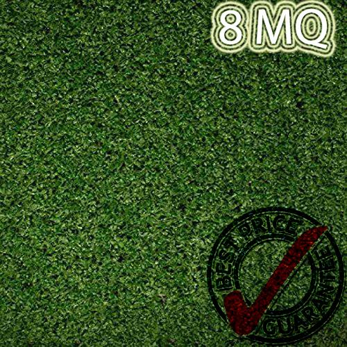 Prato in erba sintetica tufting 100% polypropylene da 8mm blister da 8mq (2x4) - Eternal Parquet